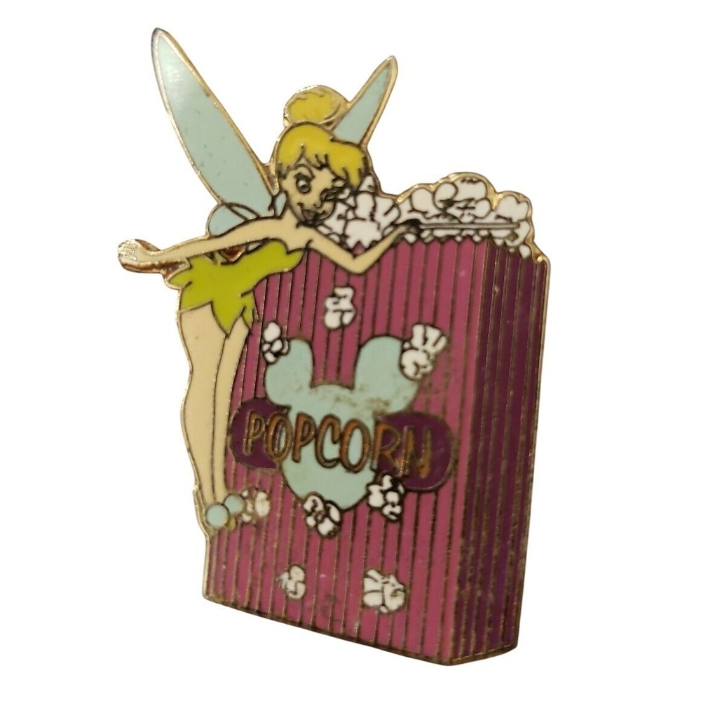Disney Pin Tinker Bell Popcorn Bag Surprise Concession Series DLR LE 750‎ 24261
